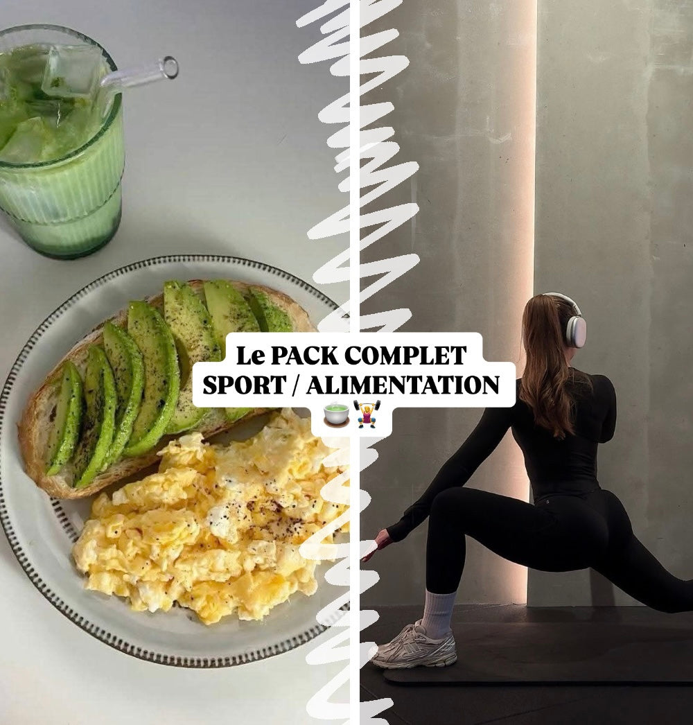 Le pack complet : Sport et alimentation 400€
