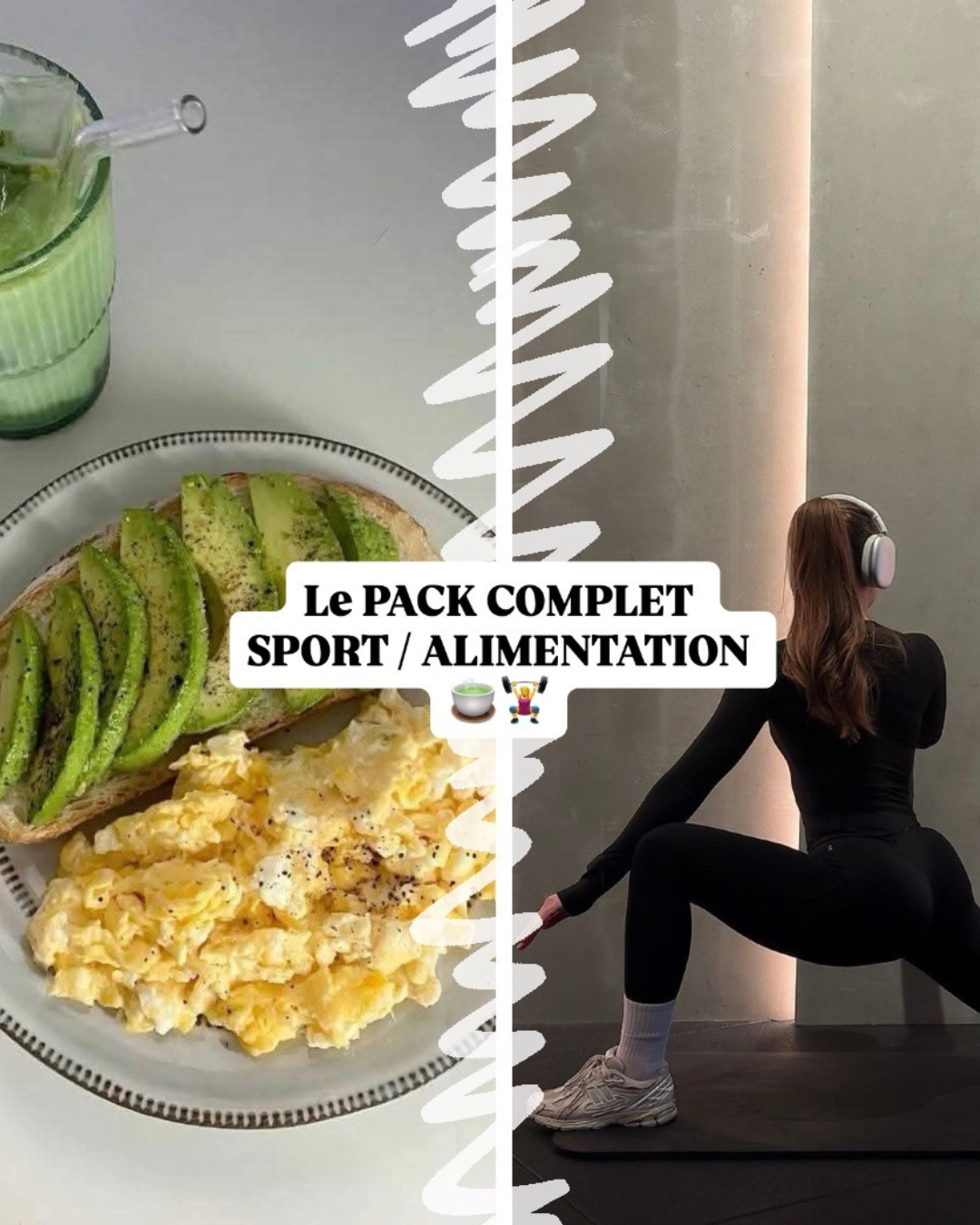Le pack complet : Sport et alimentation 400€